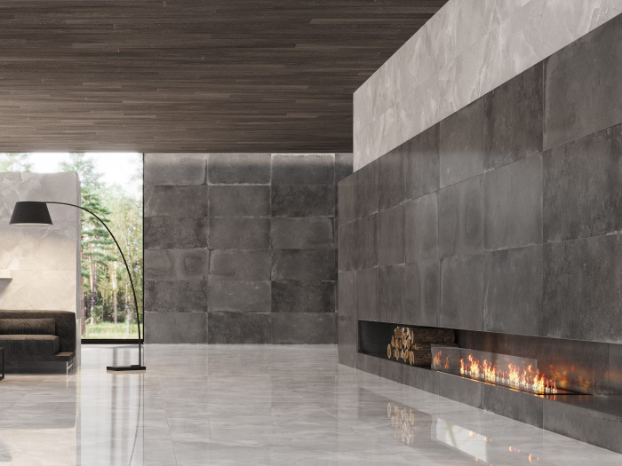 Dogma Project Antibacterial Garage Aluminium Matt Rettificato 600x1200