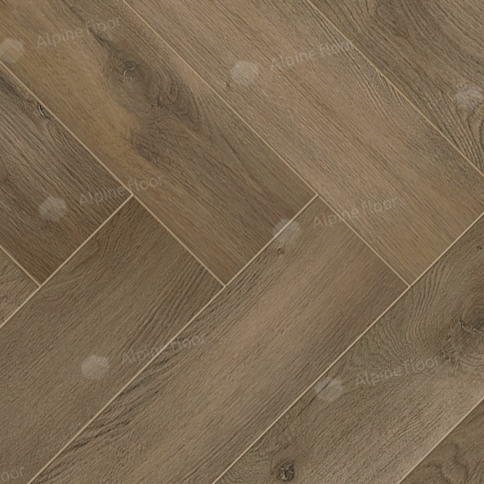 Ламинат Alpine Floor Herringbone Pro 12 Дуб Анжу (LF106-11) 12мм 34класс. 1.1017м2. 18шт (А+В)