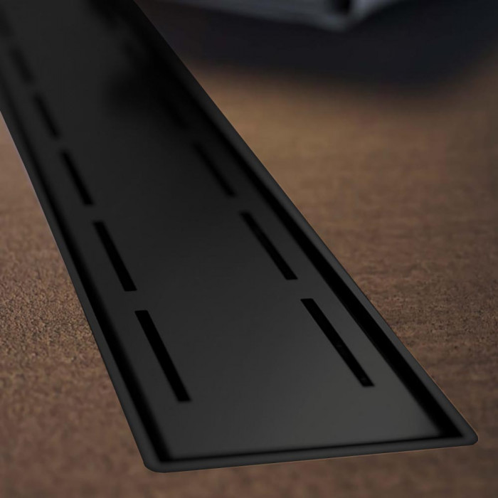 Душевой лоток Veconi Line Black 650