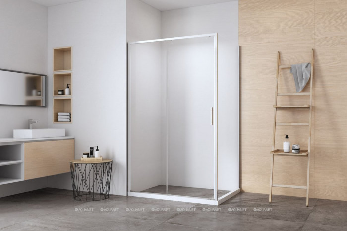 Душевой уголок Aquanet Pleasure Evo 150x90 AE65-150x90-CT профиль хром, прозрачное стекло