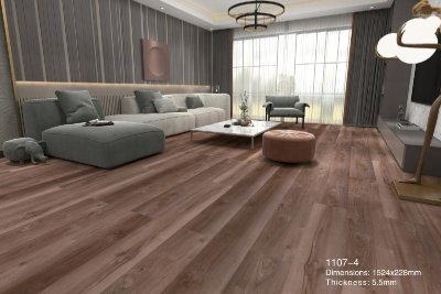Ламинат SPC  PROFIELD Evolution 43кл. Орех Толедо (1107-4) 5,5 мм. подложка IXPE