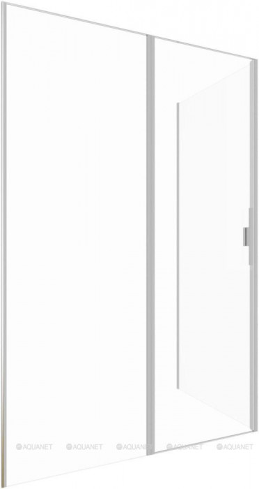 Душевой уголок Allen Brau Priority 140x90 3.31011.BA + 3.31017.BA серебро браш