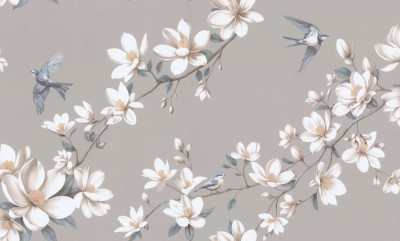 Обои PL72535-28 (8) винил.горячего тиснения на флиз. основе 1,06*10,05 Magnolia Палитра