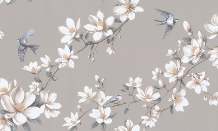 Обои PL72535-28 (8) винил.горячего тиснения на флиз. основе 1,06*10,05 Magnolia Палитра
