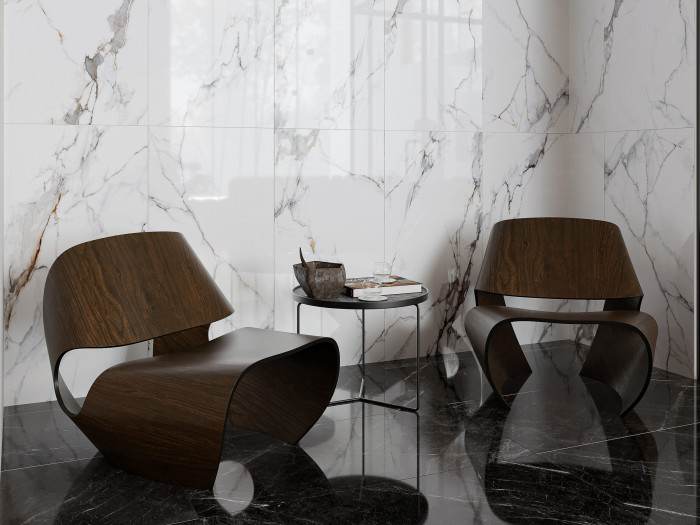 Dogma Project Antibacterial Marquina Dark Soft Rettificato 600x1200