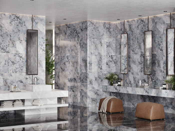 Dogma Project Antibacterial Marquina Dark Soft Rettificato 600x1200