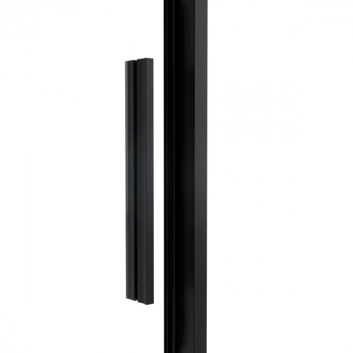 Душевой уголок Слим Софт (Slim Soft) VSR-1SS1013CLB, 1300*1000, черный, стекло прозрачное