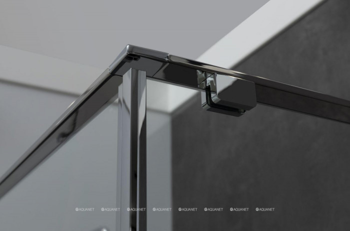 Душевой уголок Aquanet Ideal AE-AXC94MZ-S-C 1400x900, прозрачное стекло
