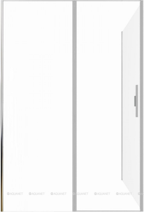 Душевой уголок Allen Brau Priority 140x100 3.31035.BA + 3.31047.BA серебро браш
