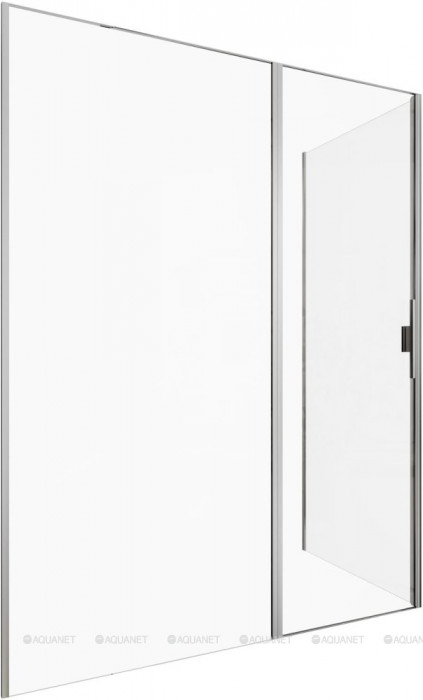 Душевой уголок Allen Brau Priority 160x90 3.31038.BA + 3.31044.BA серебро браш