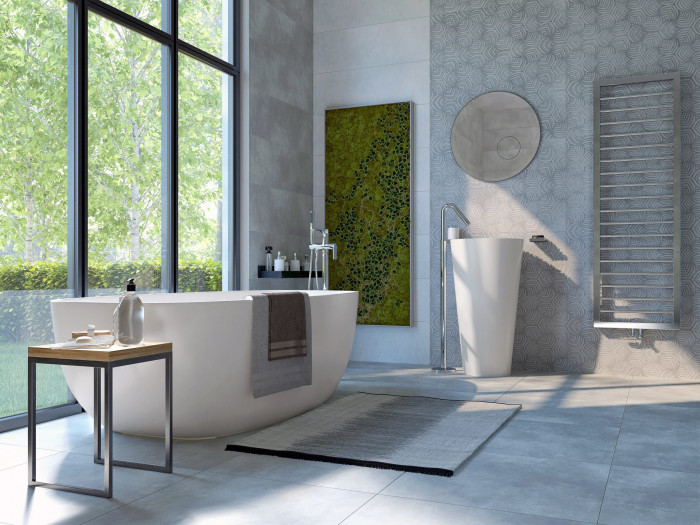 Dogma Elegante Manhattan Grigio Matt Rettificato 600x600