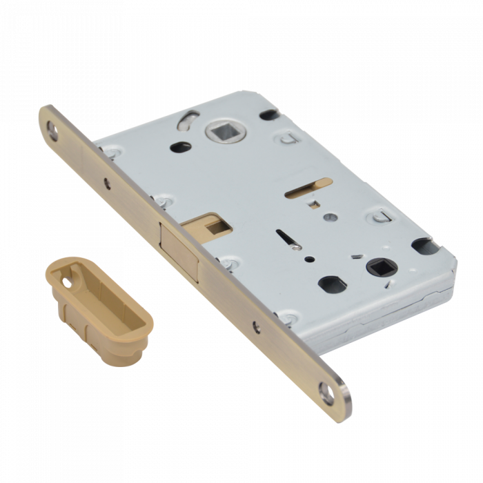 Защелка сантехническая магнитная LM 5212OL AB/ACF, антич. бронза / античный кофе