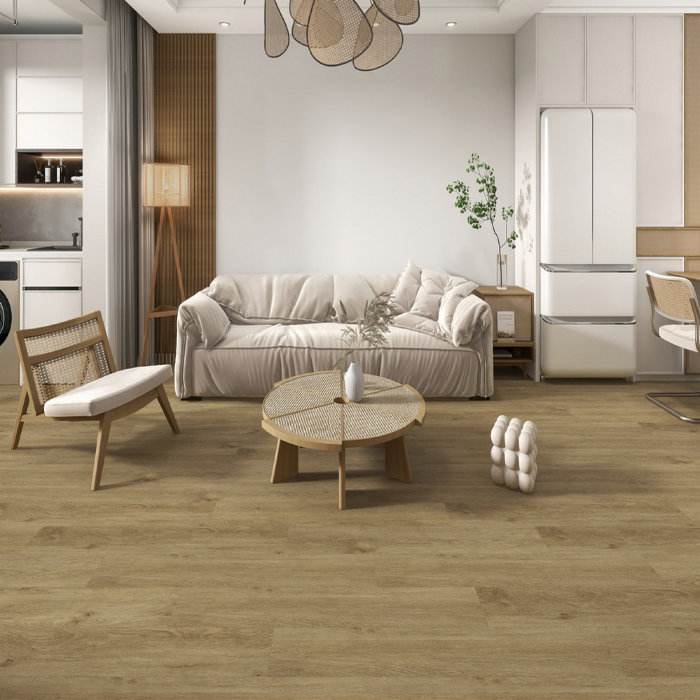 Кварвиниловый ламинат (SPC) Comfort Янтарь 181x1220x4,2 STRONG STEP