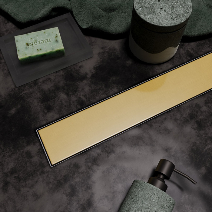 Душевой лоток Veconi Stesso Gold 600