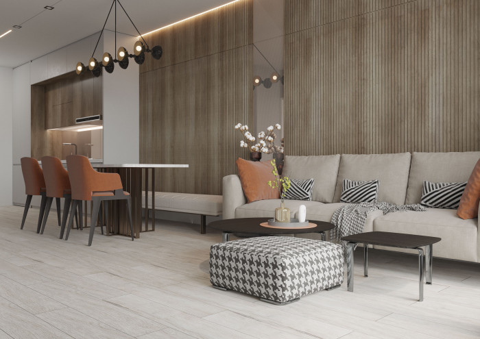 Ламинат SPC Planker Elegant Line Дуб Эффект 3004 (4мм;1,874м2)