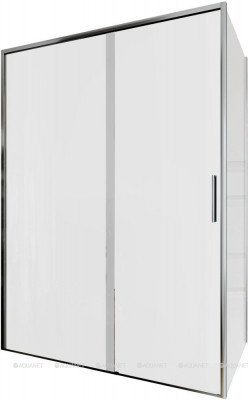 Душевой уголок Aquanet Pleasure Evo 140x90 AE65-140x90-CT профиль хром, прозрачное стекло